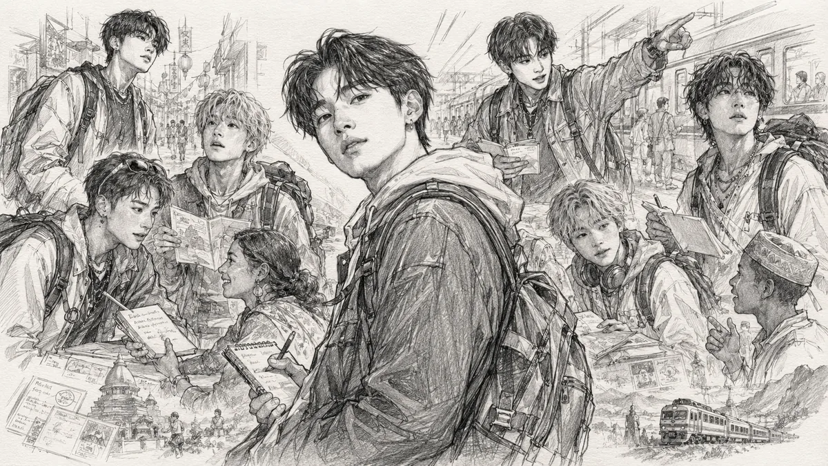 청소년기 · 세계를 떠돌며 여섯 친구를 만나다